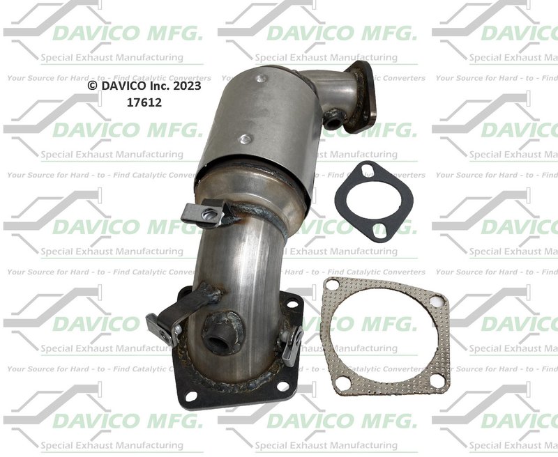 Davico 17612 Catalytic Converter - Front