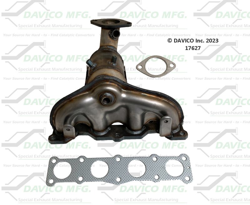 Davico 17627 Catalytic Converter - Front