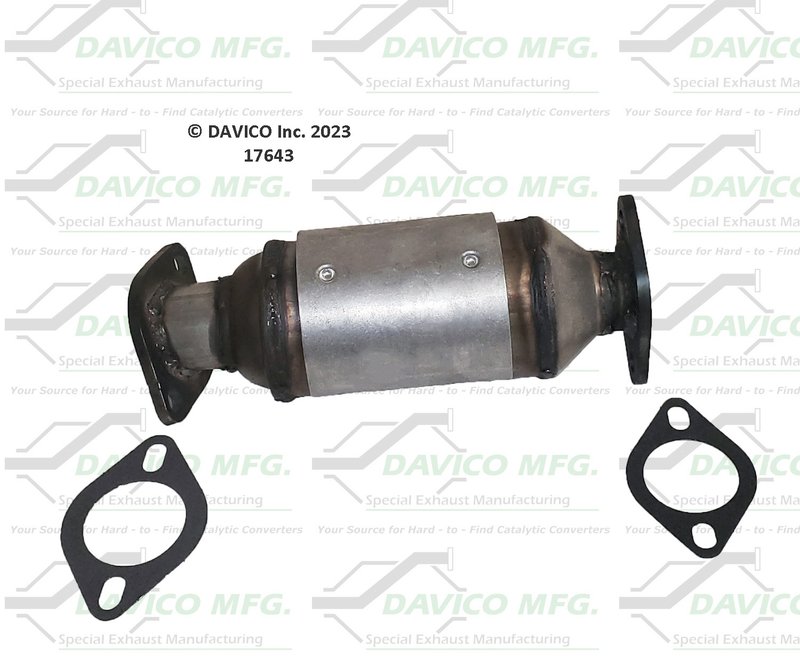 Davico 17643 Catalytic Converter - Rear