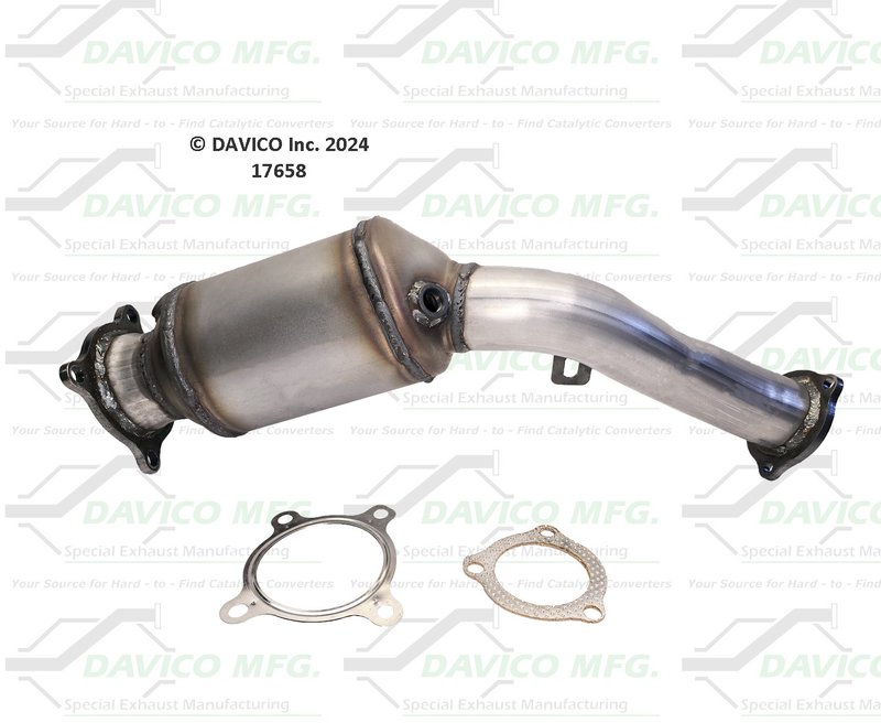 Davico 17658 Catalytic Converter - Front
