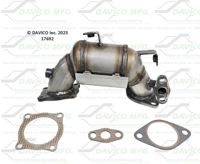 Davico 17692 Catalytic Converter - Front
