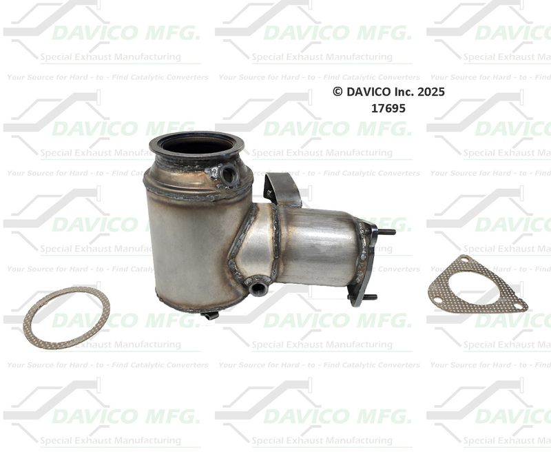 Davico 17695 Catalytic Converter - Front