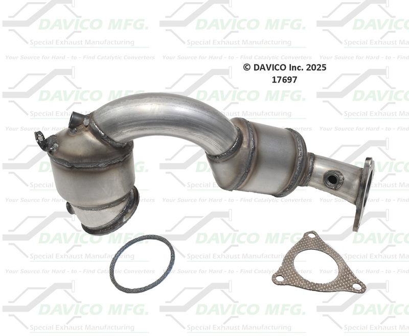 Davico 17697 Catalytic Converter - Front