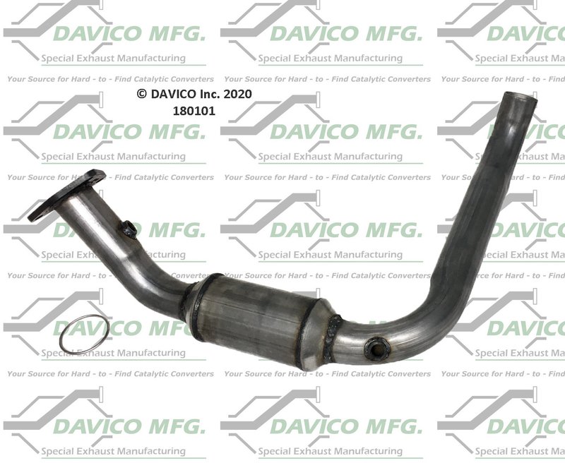 Davico 180101 Catalytic Converter - Front Left