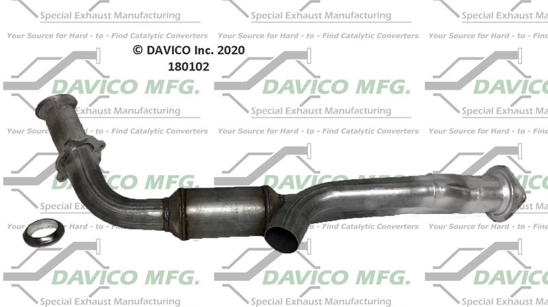 Davico 180102 Catalytic Converter - Front Right