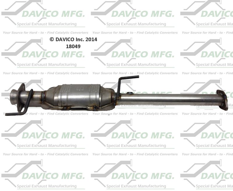Davico 18049 Catalytic Converter - Center