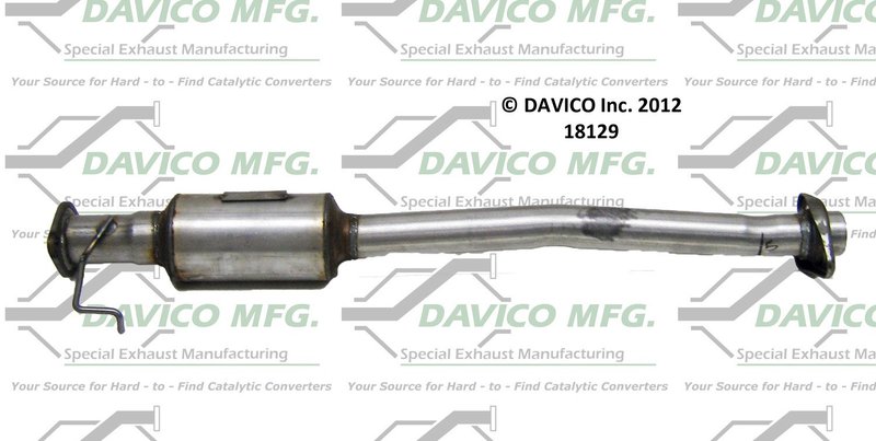 Davico 18129 Catalytic Converter - Rear