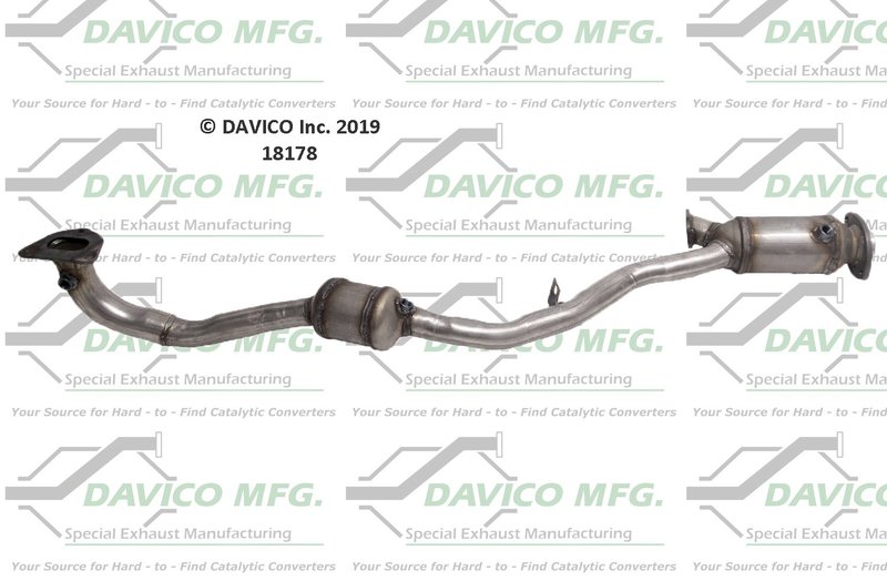 Davico 18178 Catalytic Converter - Front Left