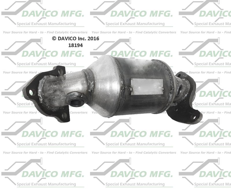 Davico 18194 Catalytic Converter - Front