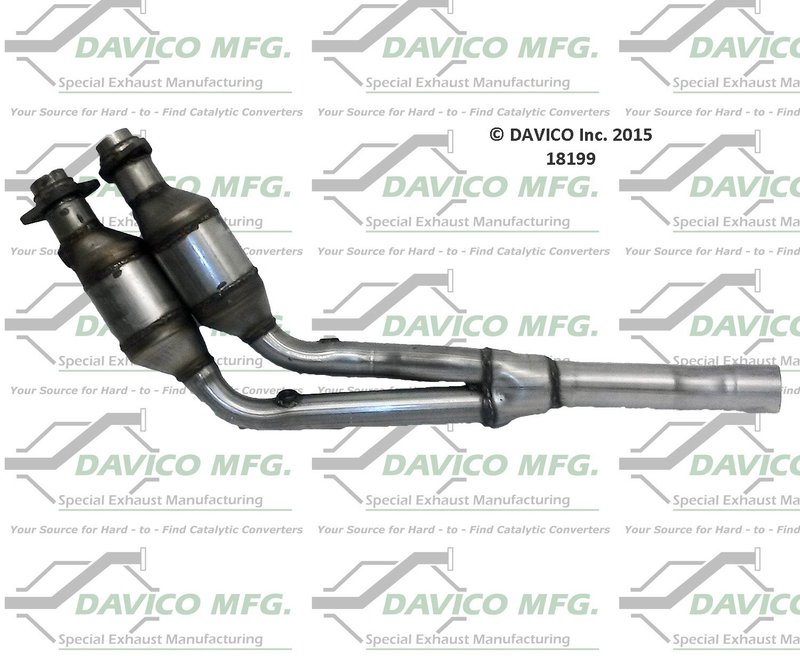 Davico 18199 Catalytic Converter - Front