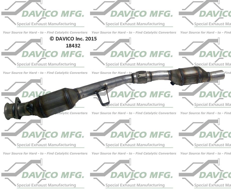 Davico 18432 Catalytic Converter - Right