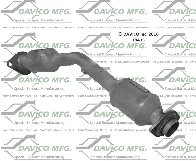 Davico 18435 Catalytic Converter - Center