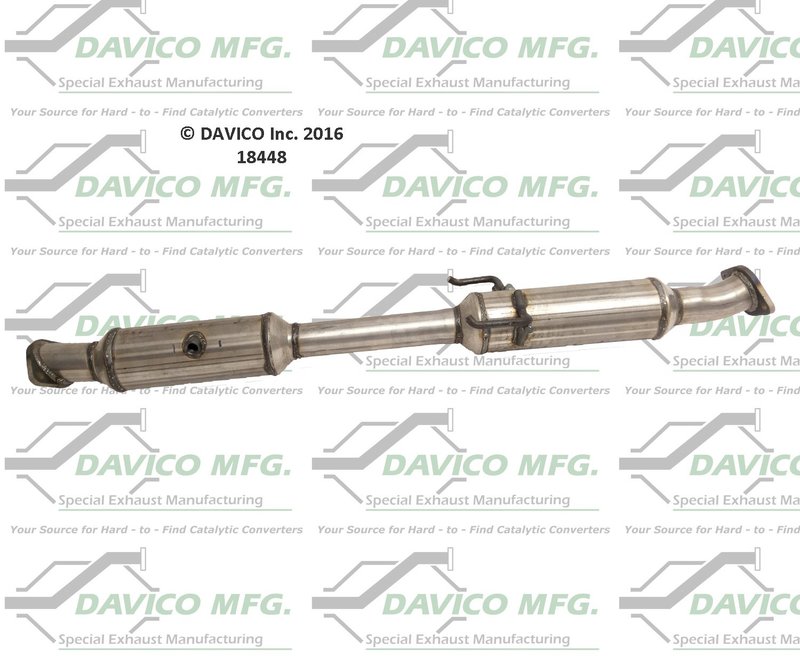 Davico 18448 Catalytic Converter - Rear