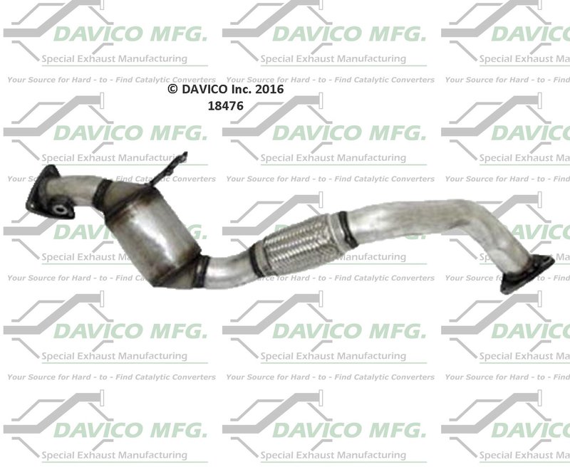 Davico 18476 Catalytic Converter - Left