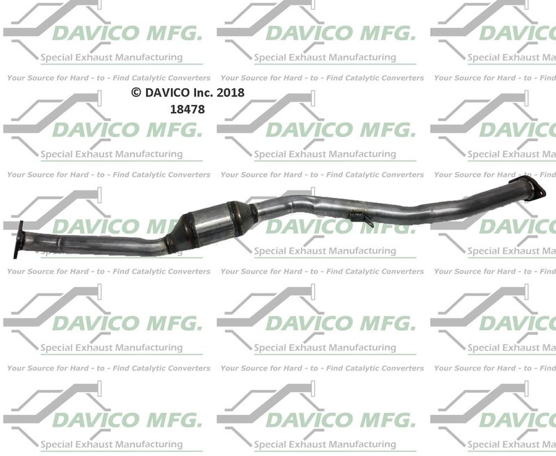 Davico 18478 Catalytic Converter - Rear