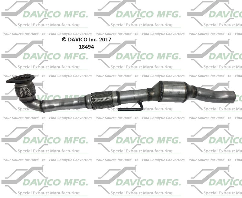 Davico 18494 Catalytic Converter - Rear