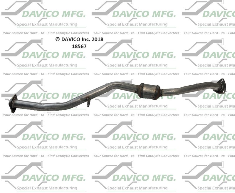 Davico 18567 Catalytic Converter - Rear
