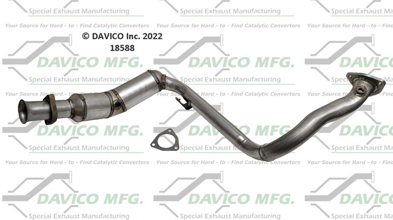 Davico 18588 Catalytic Converter - Right