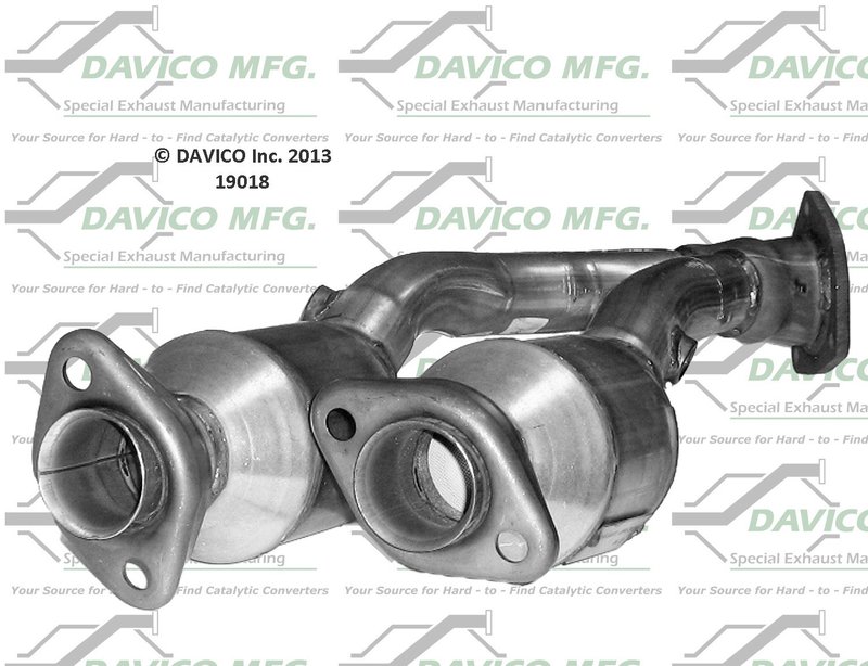 Davico 19018 Catalytic Converter - Front