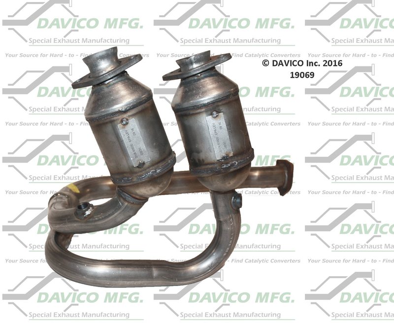 Davico 19069 Catalytic Converter - Front