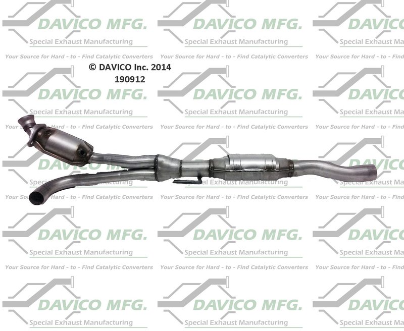 Davico 190912 Catalytic Converter - Front Right
