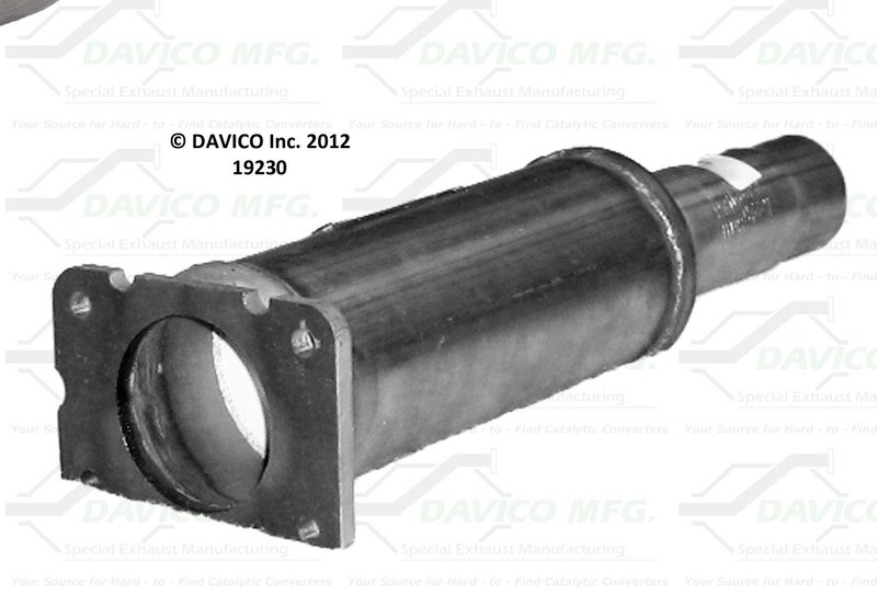 Davico 19230 Catalytic Converter - Center