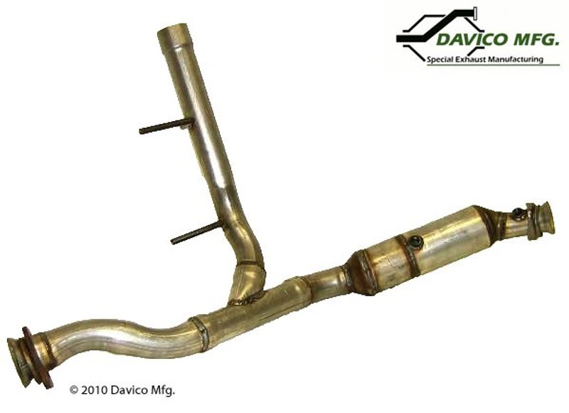 Davico 19317 Catalytic Converter - Right