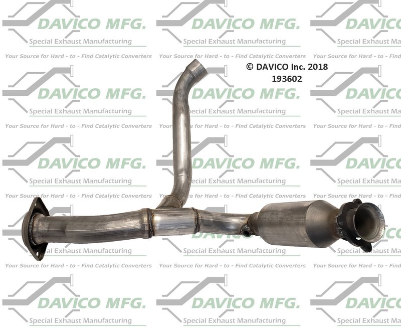 Davico 193602 Catalytic Converter - Front Right