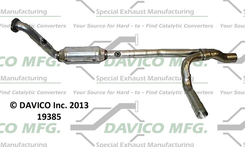 Davico 19385 Catalytic Converter - Right