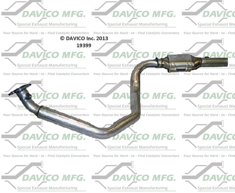 Davico 19399 Catalytic Converter - Left