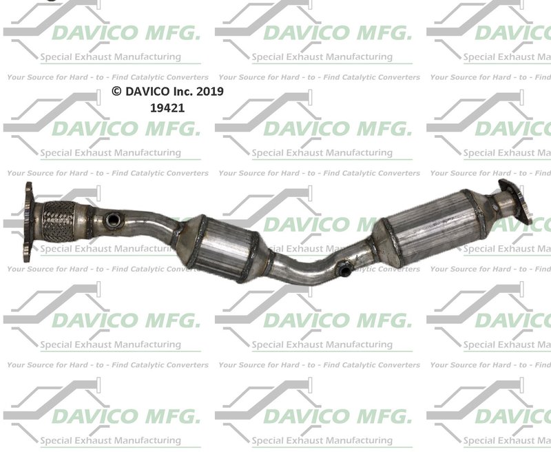 Davico 19421 Catalytic Converter - Center