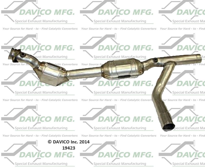 Davico 19423 Catalytic Converter - Right