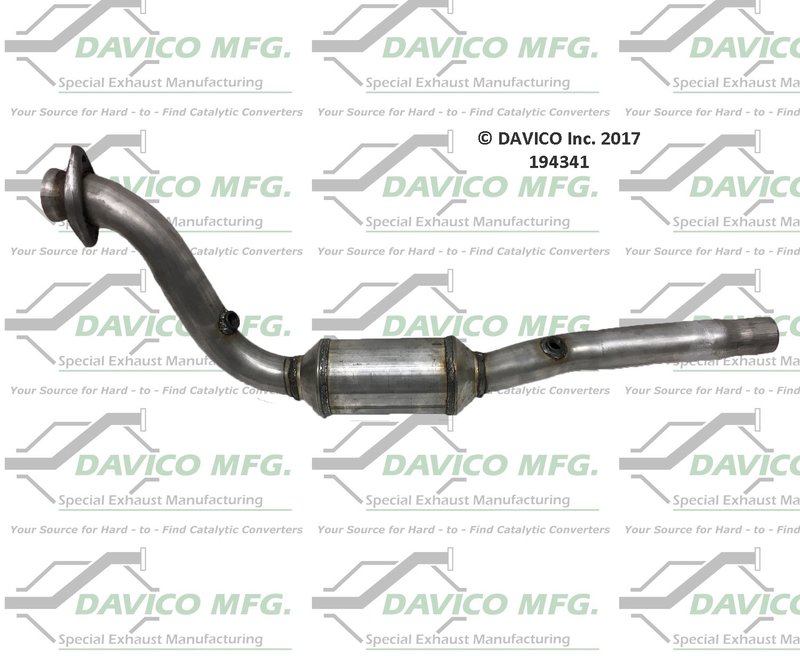 Davico 194341 Catalytic Converter - Right Center