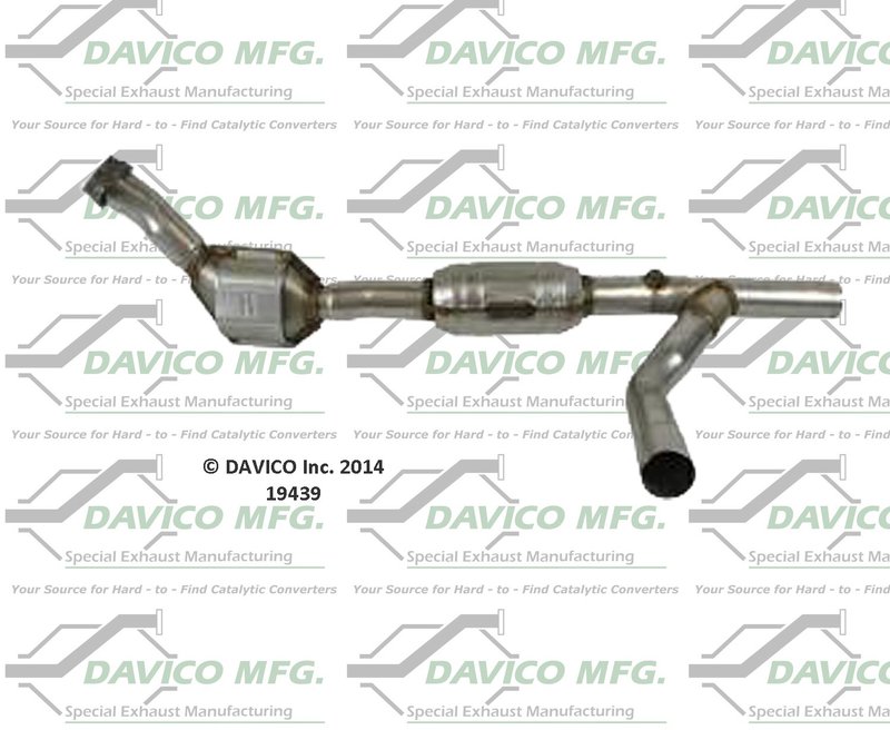 Davico 19439 Catalytic Converter - Right