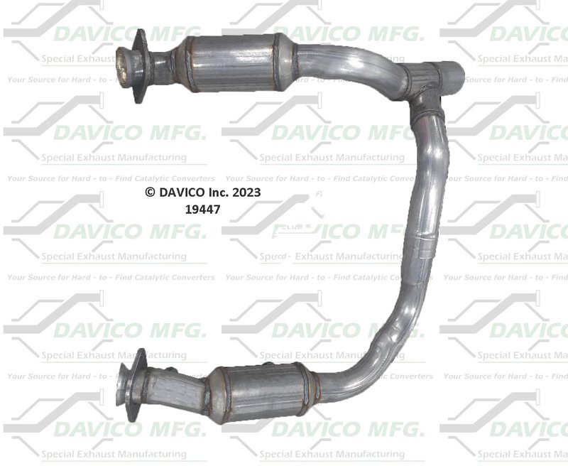 Davico 19447 Catalytic Converter - Rear