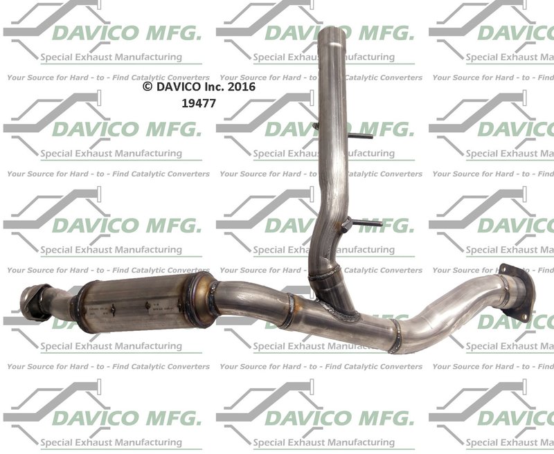 Davico 19477 Catalytic Converter - Right
