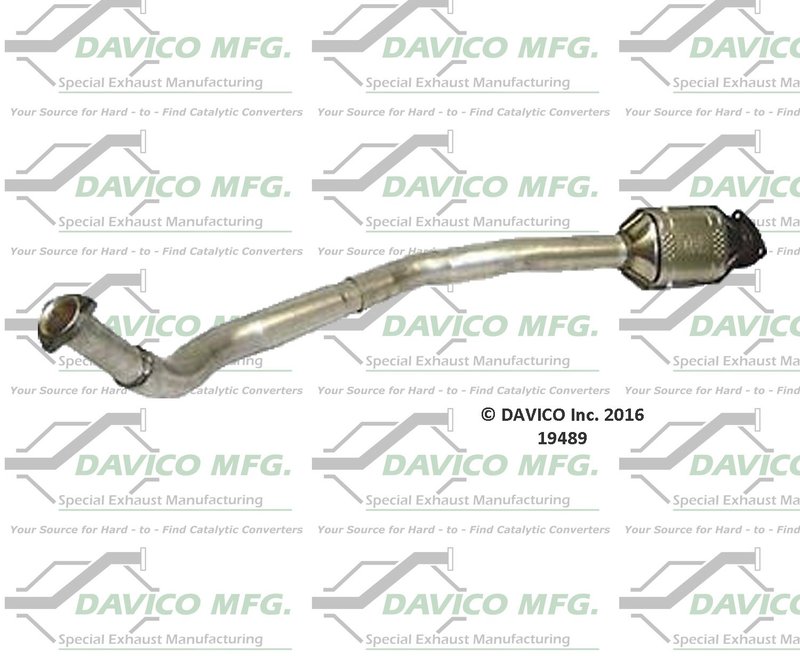 Davico 19489 Catalytic Converter - Right
