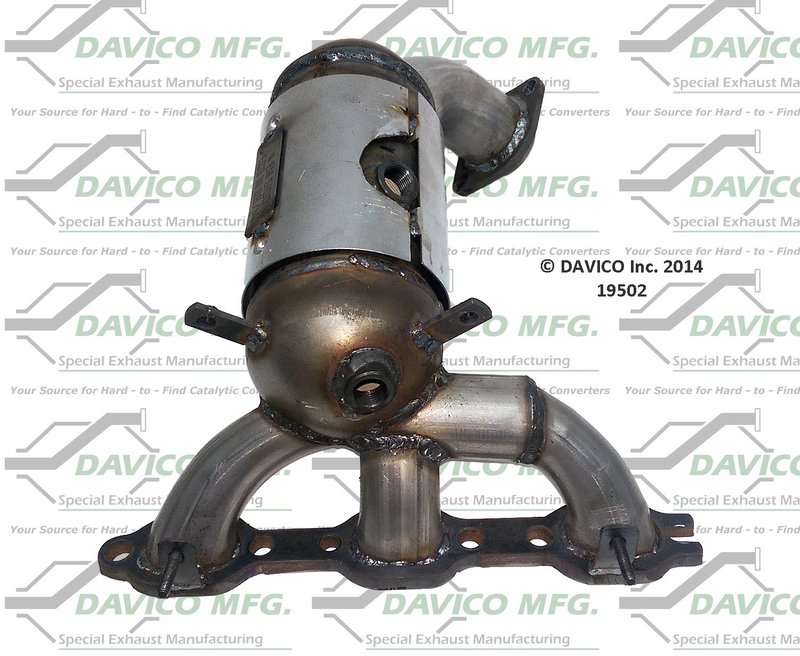 Davico 19502 Catalytic Converter - Right