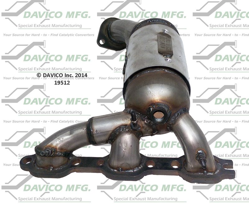 Davico 19512 Catalytic Converter - Left