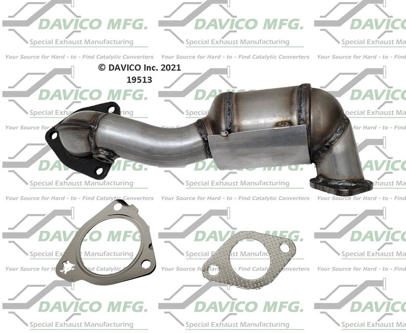 Davico 19513 Catalytic Converter - Right