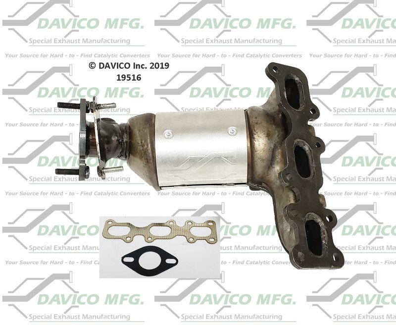 Davico 19516 Catalytic Converter - Left