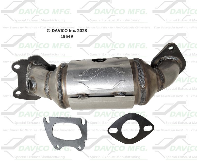 Davico 19549 Catalytic Converter - Front