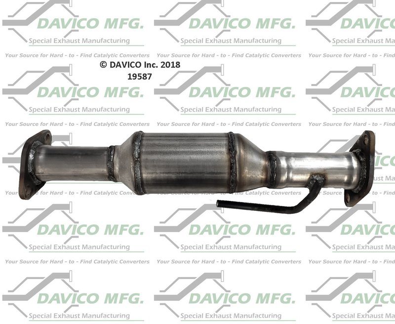 Davico 19587 Catalytic Converter - Rear