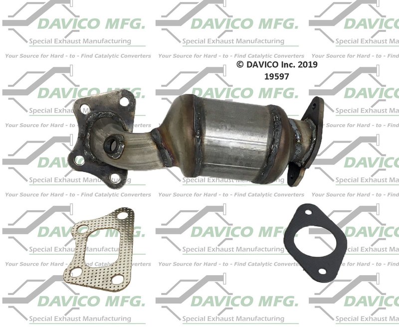 Davico 19597 Catalytic Converter - Front Left