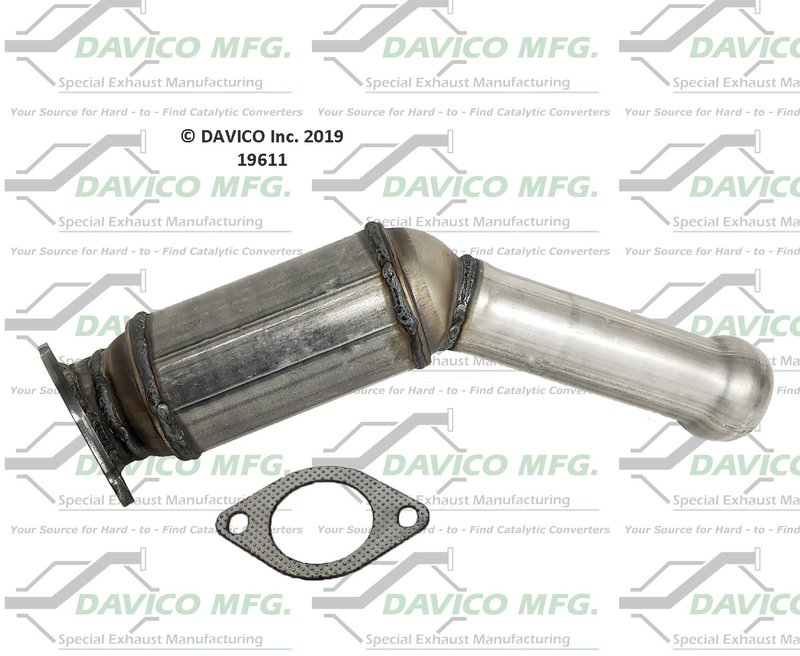 Davico 19611 Catalytic Converter - Right