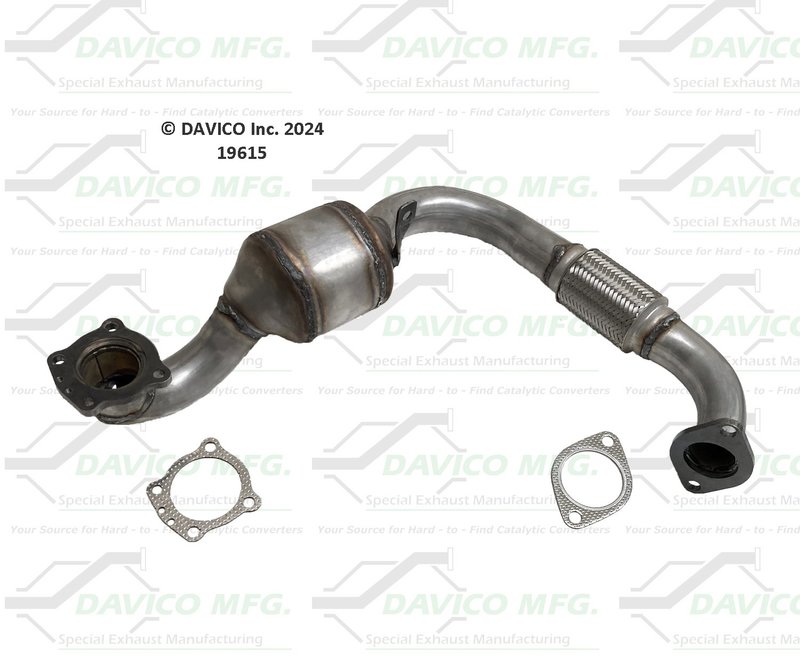 Davico 19615 Catalytic Converter - Front