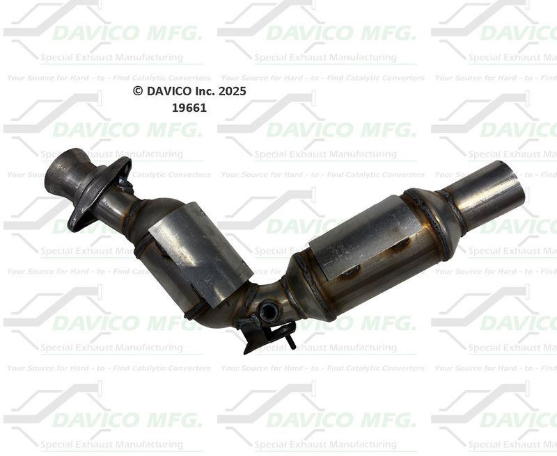 Davico 19661 Catalytic Converter - Right