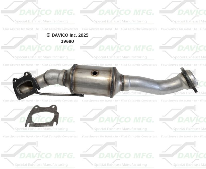 Davico 19680 Catalytic Converter - Right