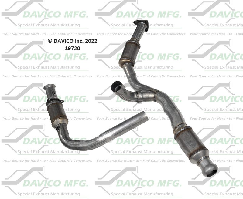 Davico 19720 Catalytic Converter - Front