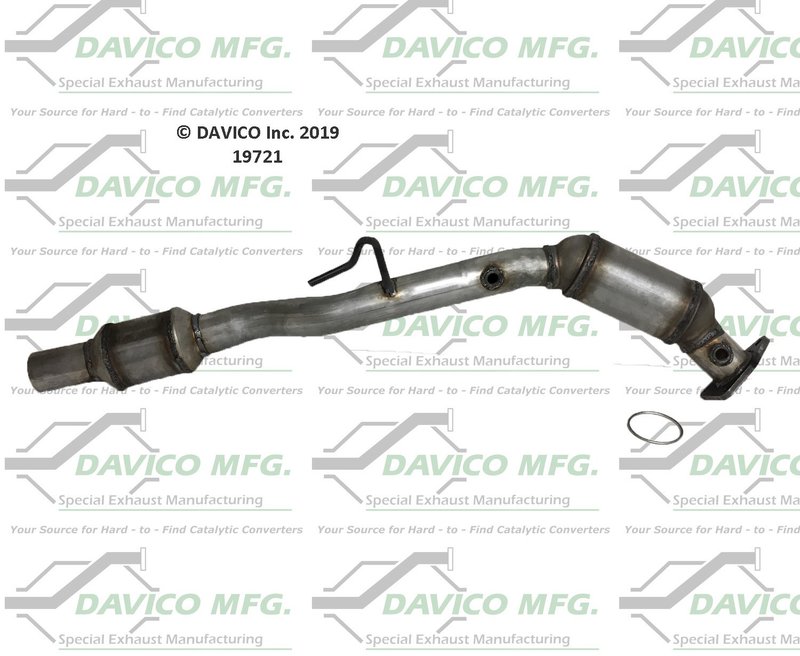 Davico 19721 Catalytic Converter - Left